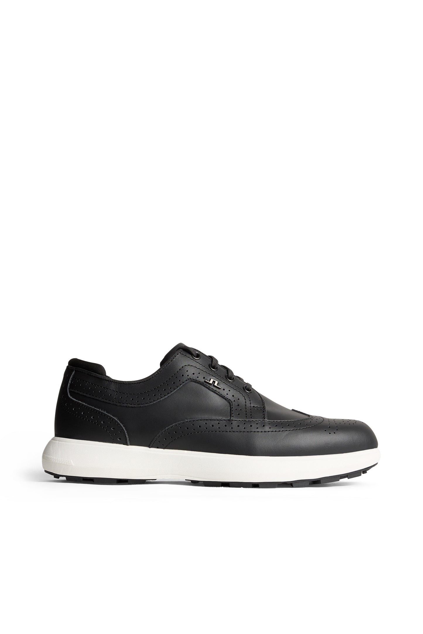 Fairway Brogue Golf Sneaker W in Black by J.Lindeberg