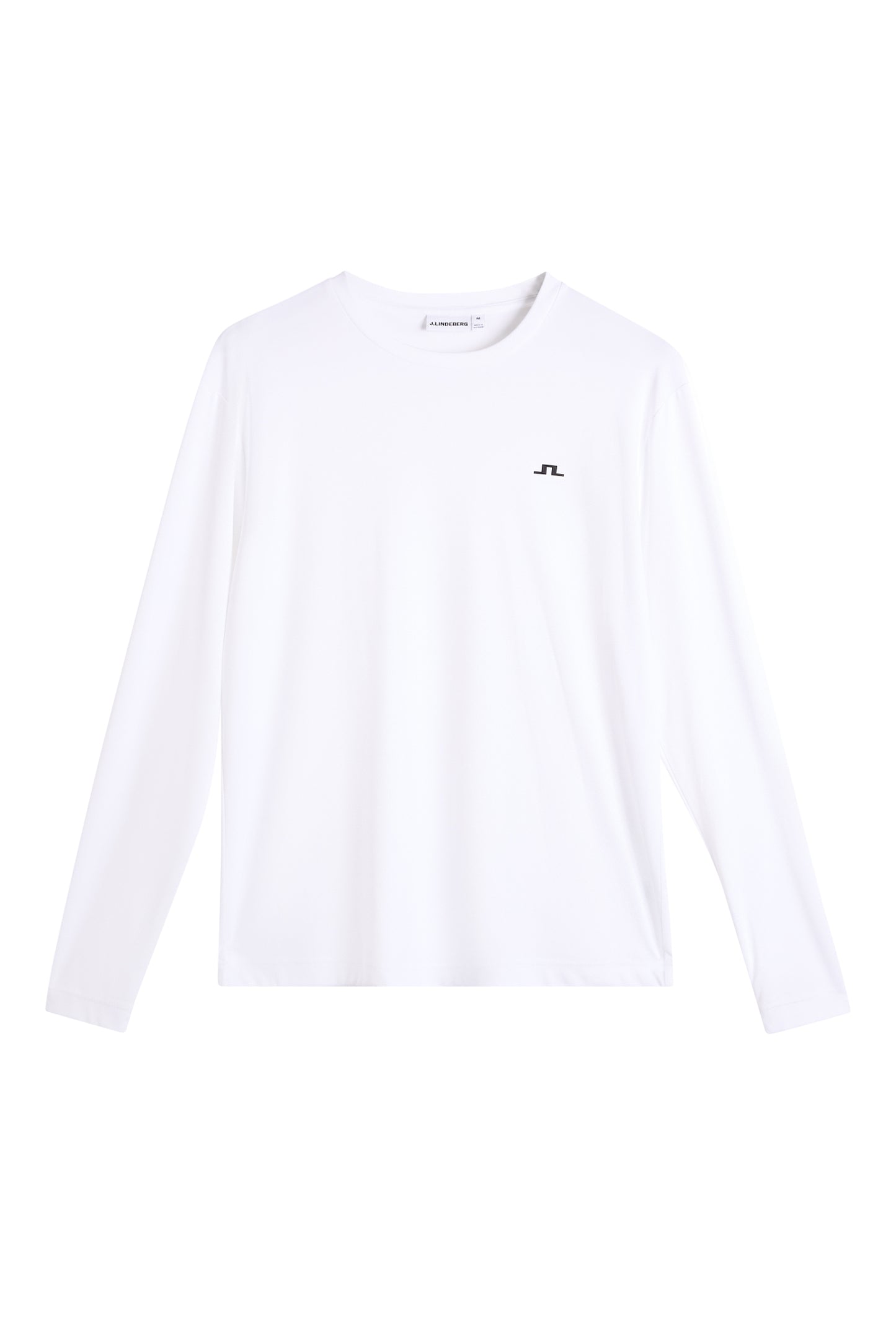 Ade T-shirt LS in White by J.Lindeberg