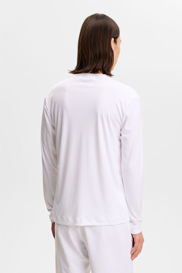 Ade T-shirt LS / White
