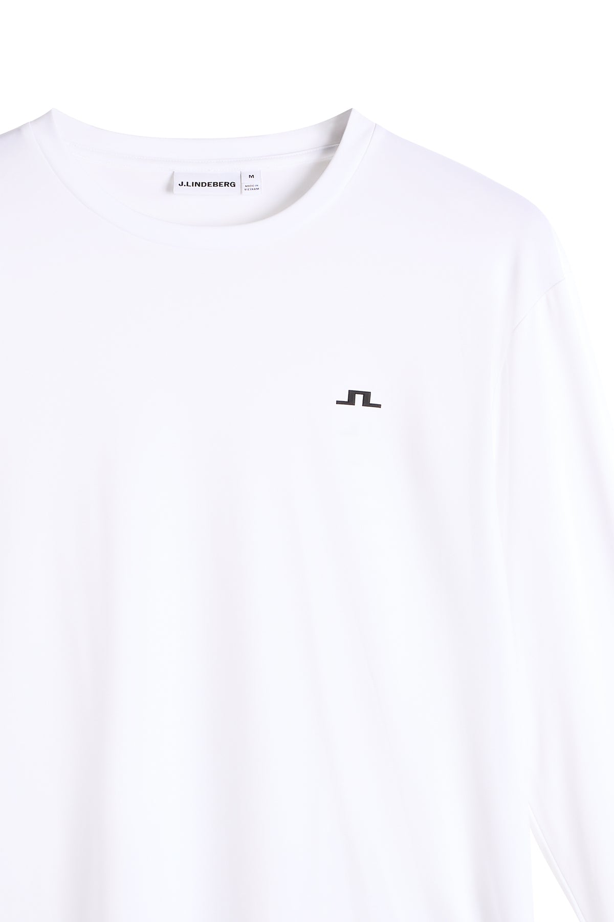 Ade T-shirt LS in White by J.Lindeberg