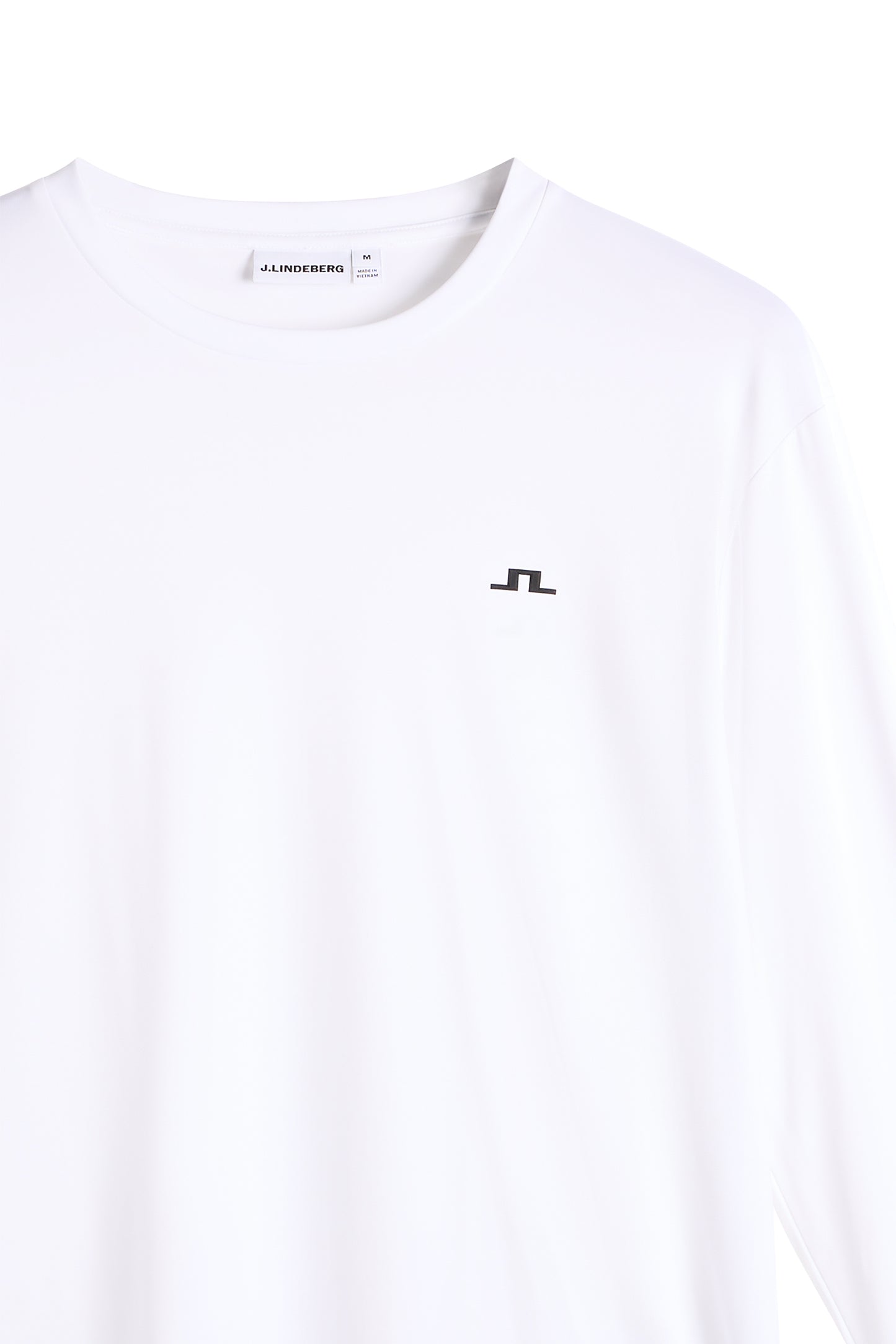 Ade T-shirt LS in White by J.Lindeberg
