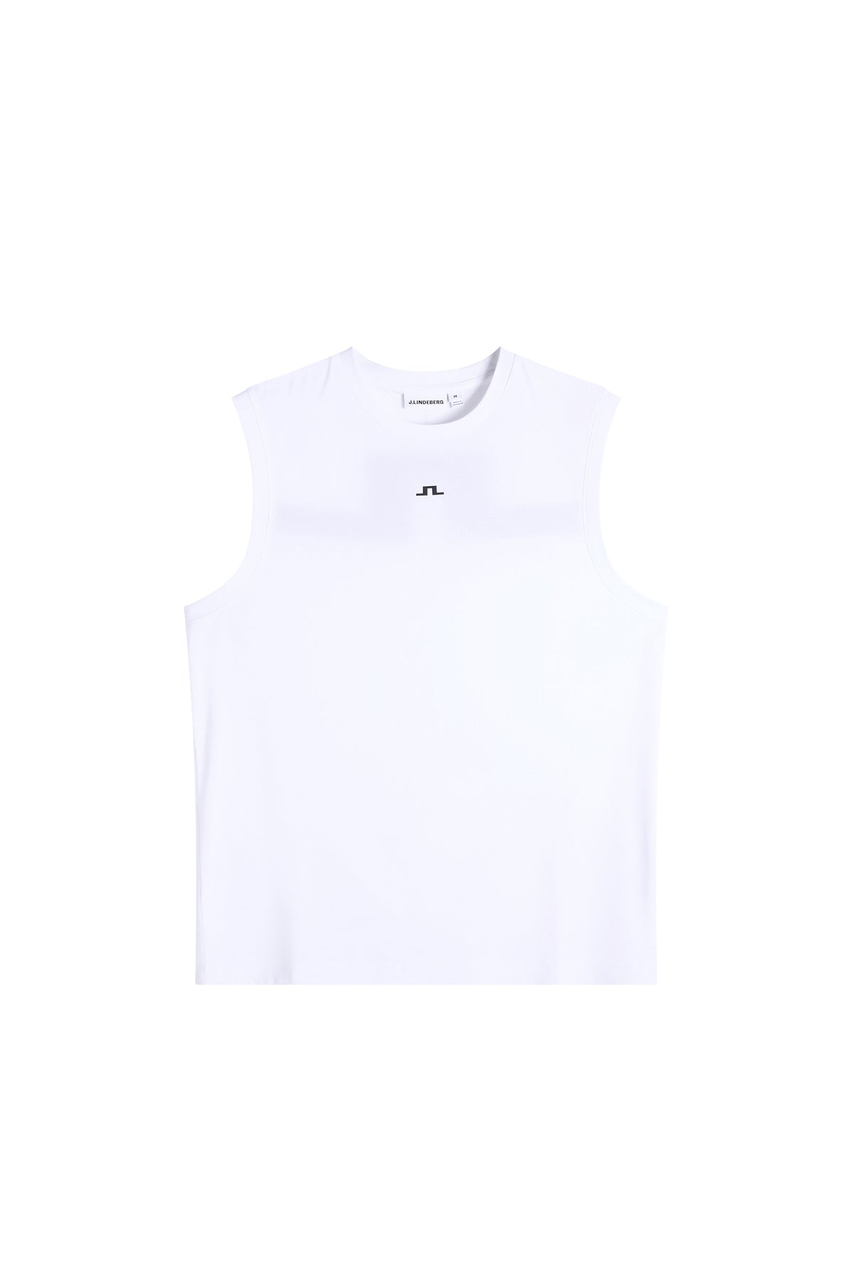 Xander Sleeveless Tee in White by J.Lindeberg