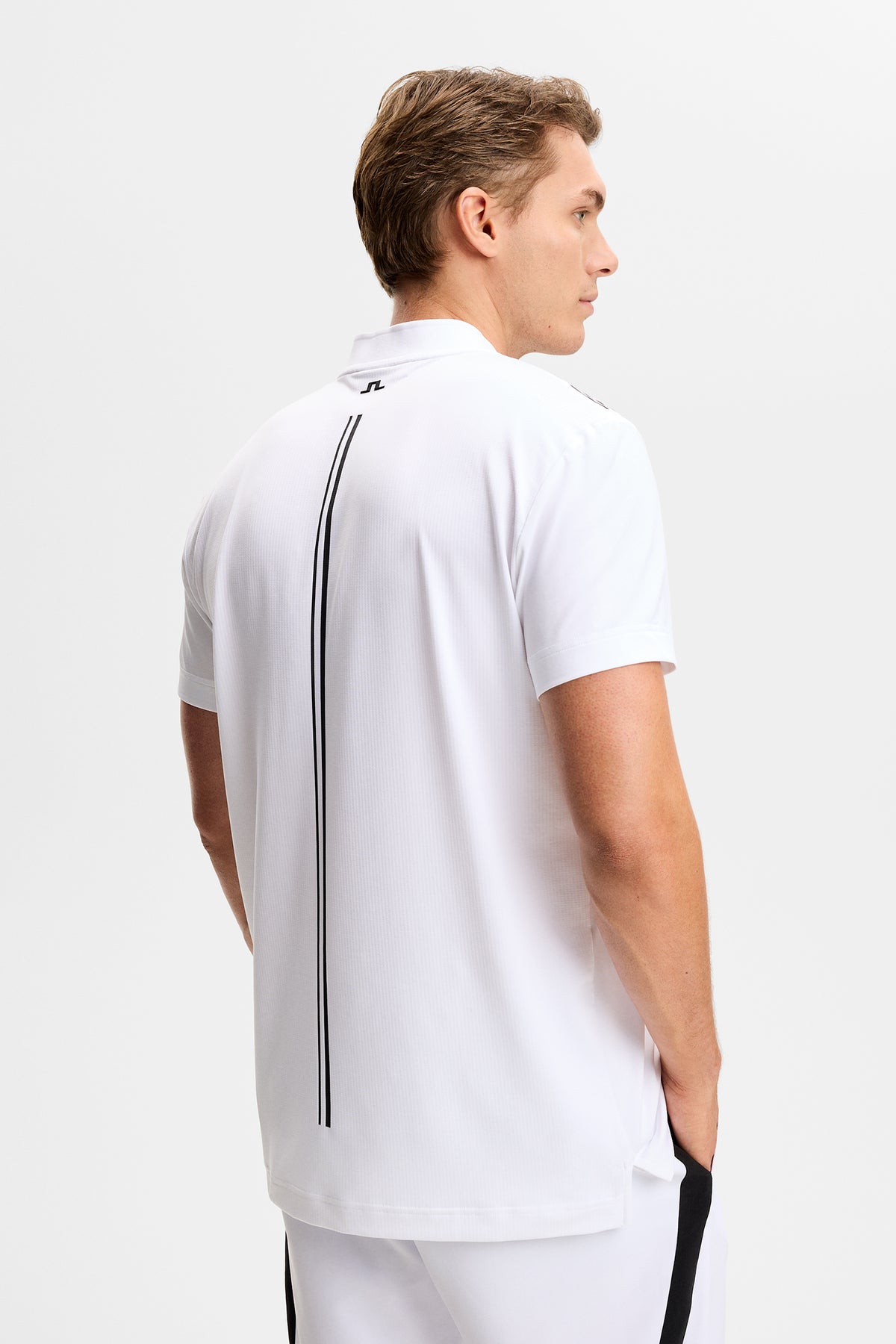 Josh Polo in White by J.Lindeberg