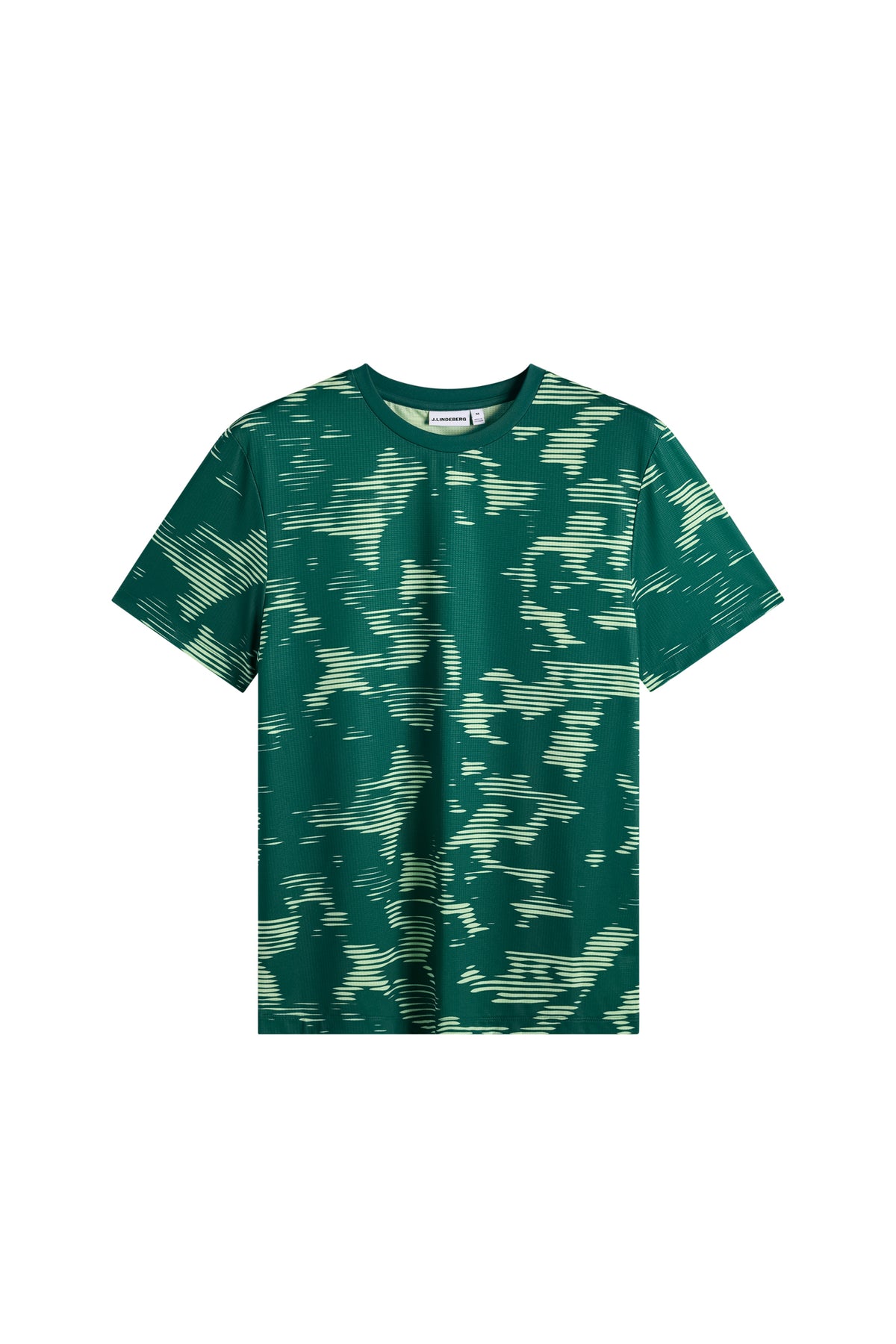 Josip Printed T-shirt in Clay Pistachio L by J.Lindeberg
