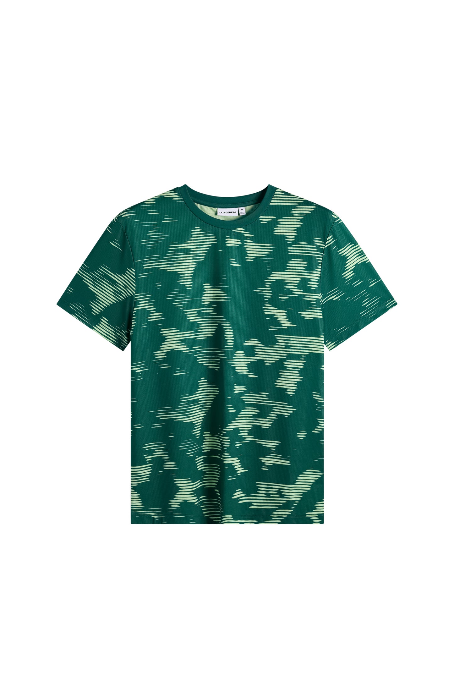 Josip Printed T-shirt in Clay Pistachio L by J.Lindeberg