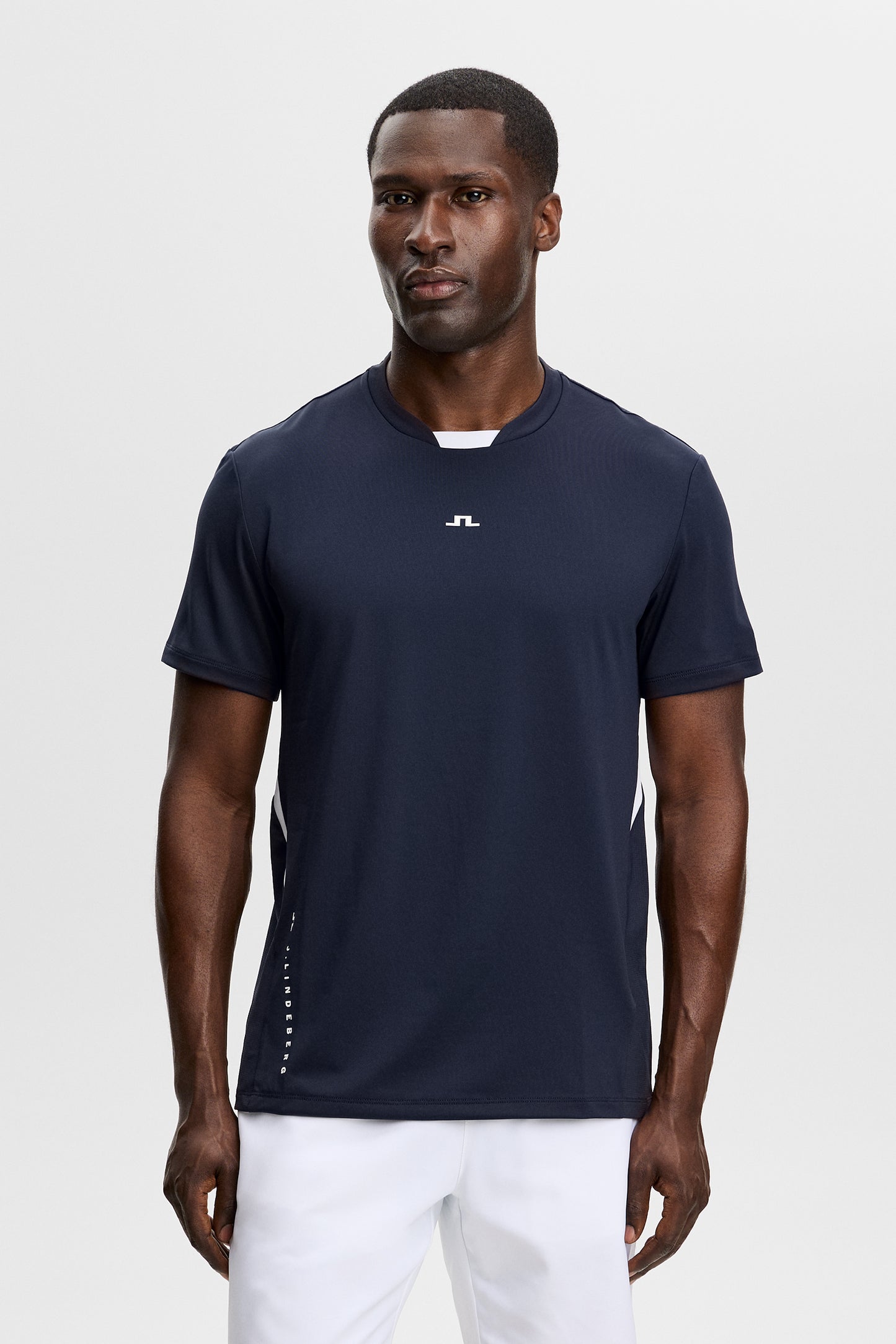 Dennis T-shirt in JL Navy by J.Lindeberg