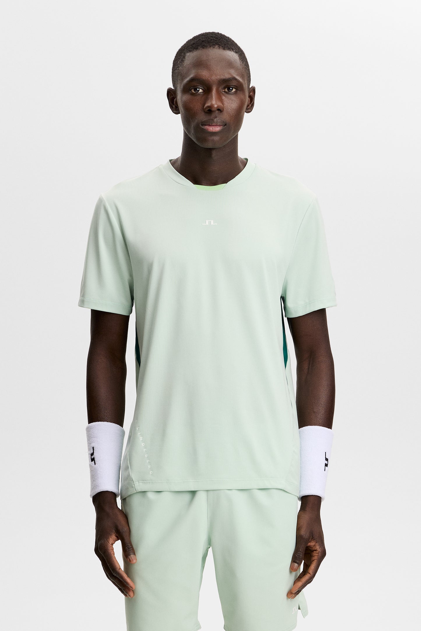 Dennis T-shirt in Subtle Green by J.Lindeberg