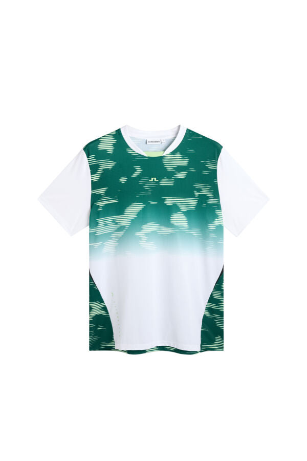 Dennis Printed T-shirt / Clay L Fade Pistachio