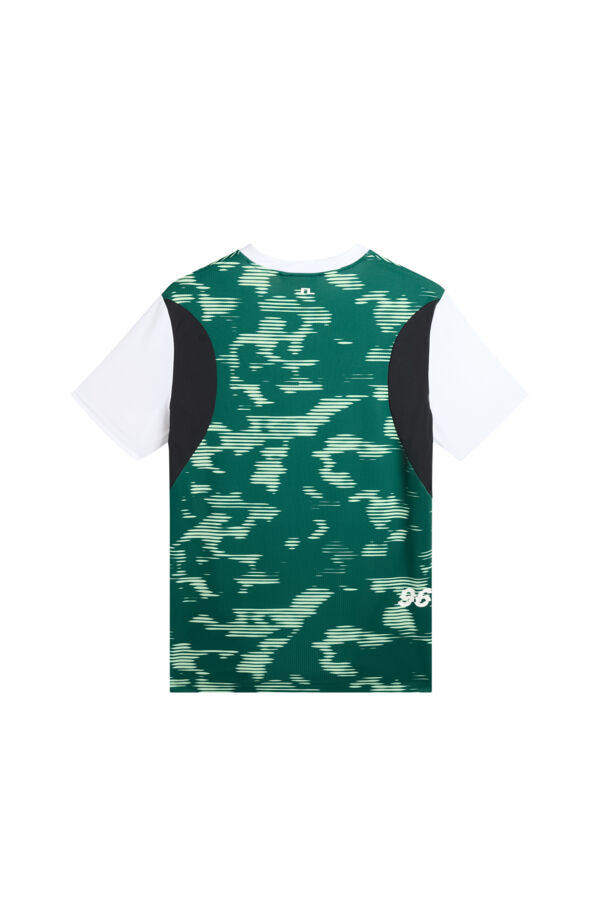 Dennis Printed T-shirt / Clay L Fade Pistachio