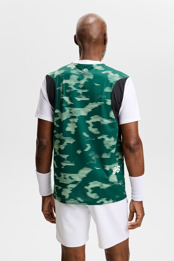 Dennis Printed T-shirt / Clay L Fade Pistachio