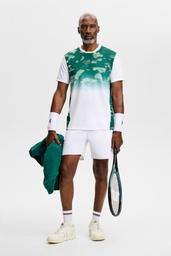 Dennis Printed T-shirt / Clay L Fade Pistachio