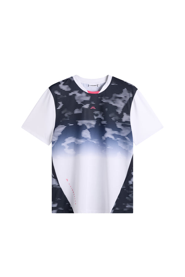 Dennis Printed T-shirt / Clay L Fade Purple Heather