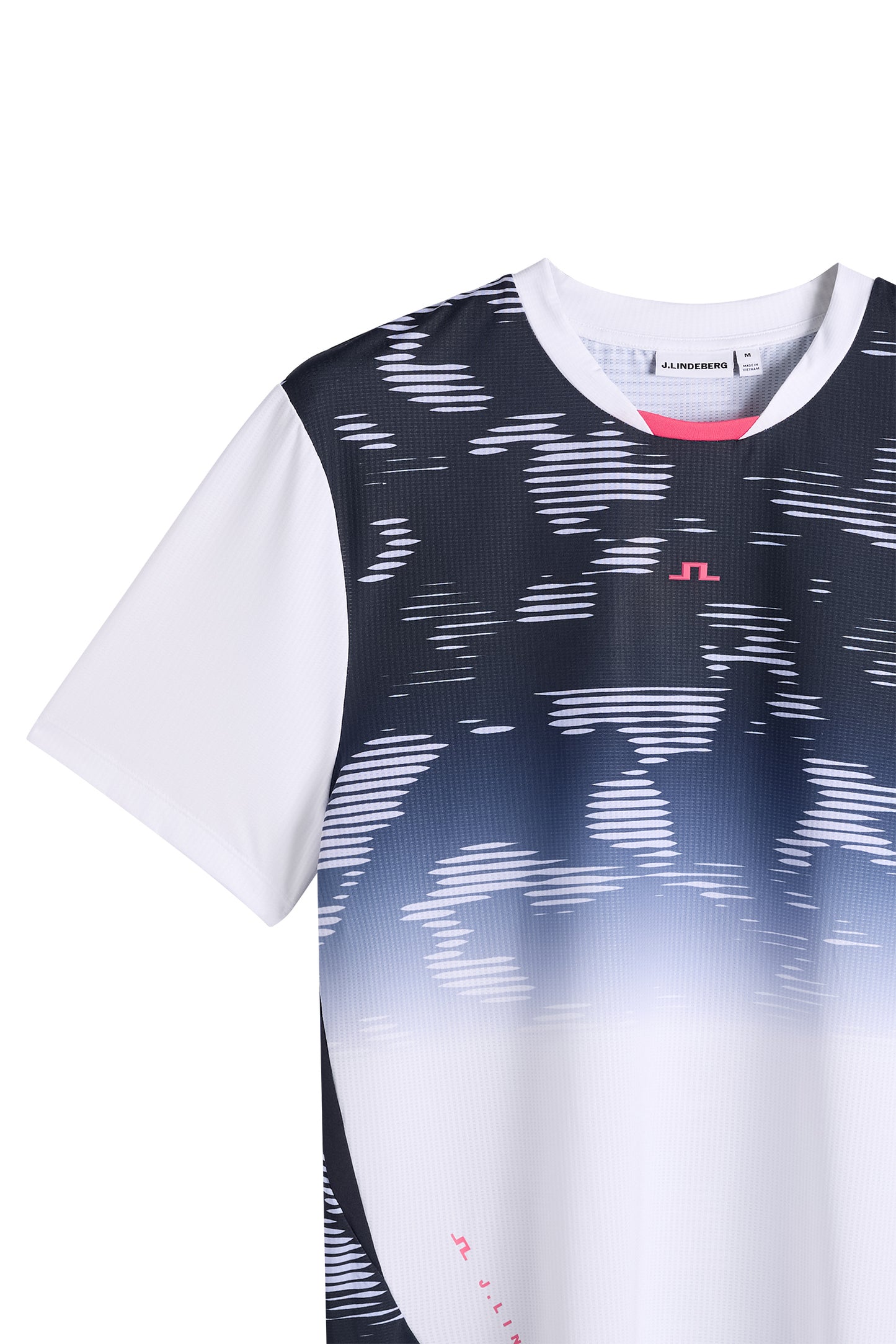 Dennis Printed T-shirt in Clay L Fade Purple Heather by J.Lindeberg