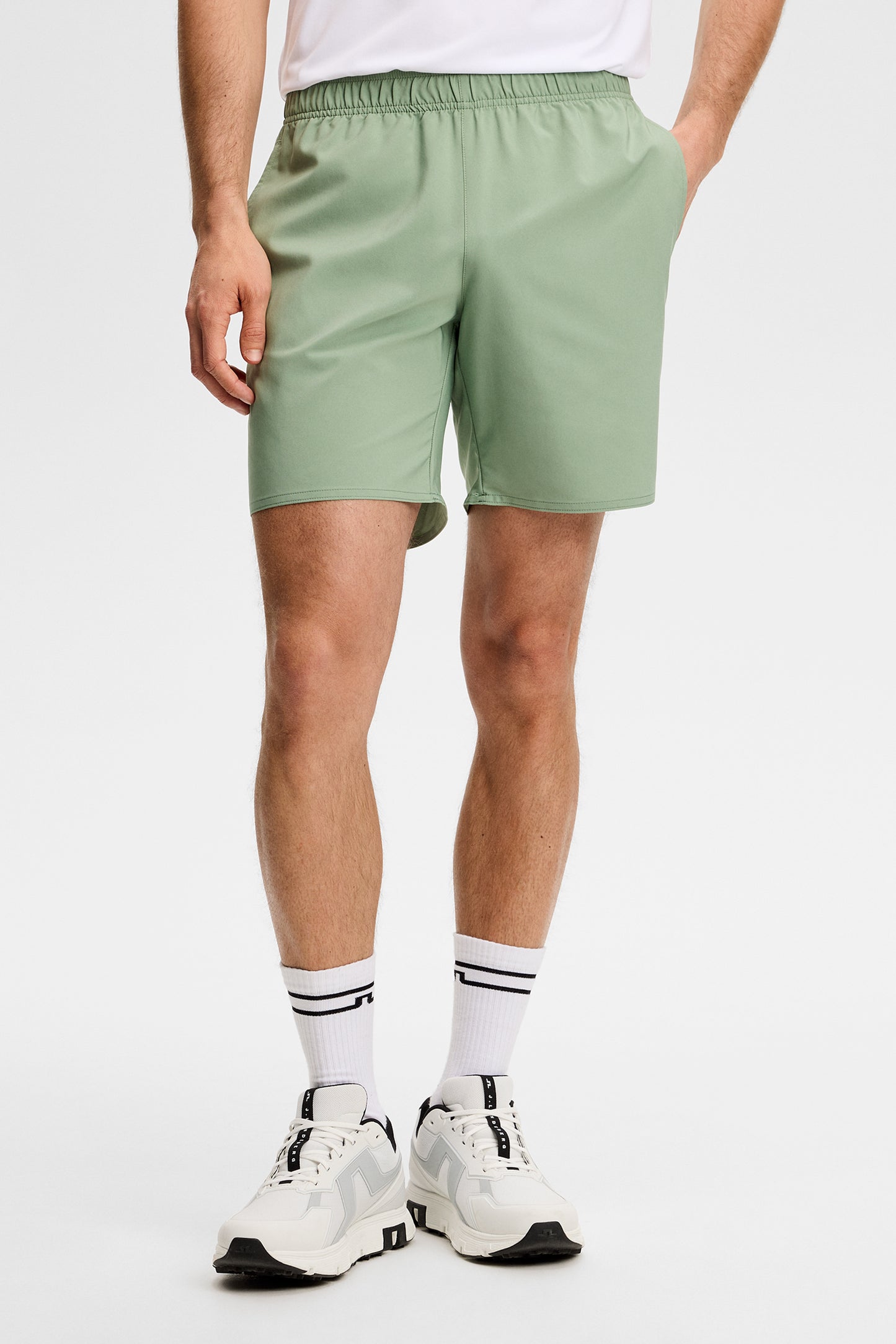 Preston Shorts in Hedge Green by J.Lindeberg