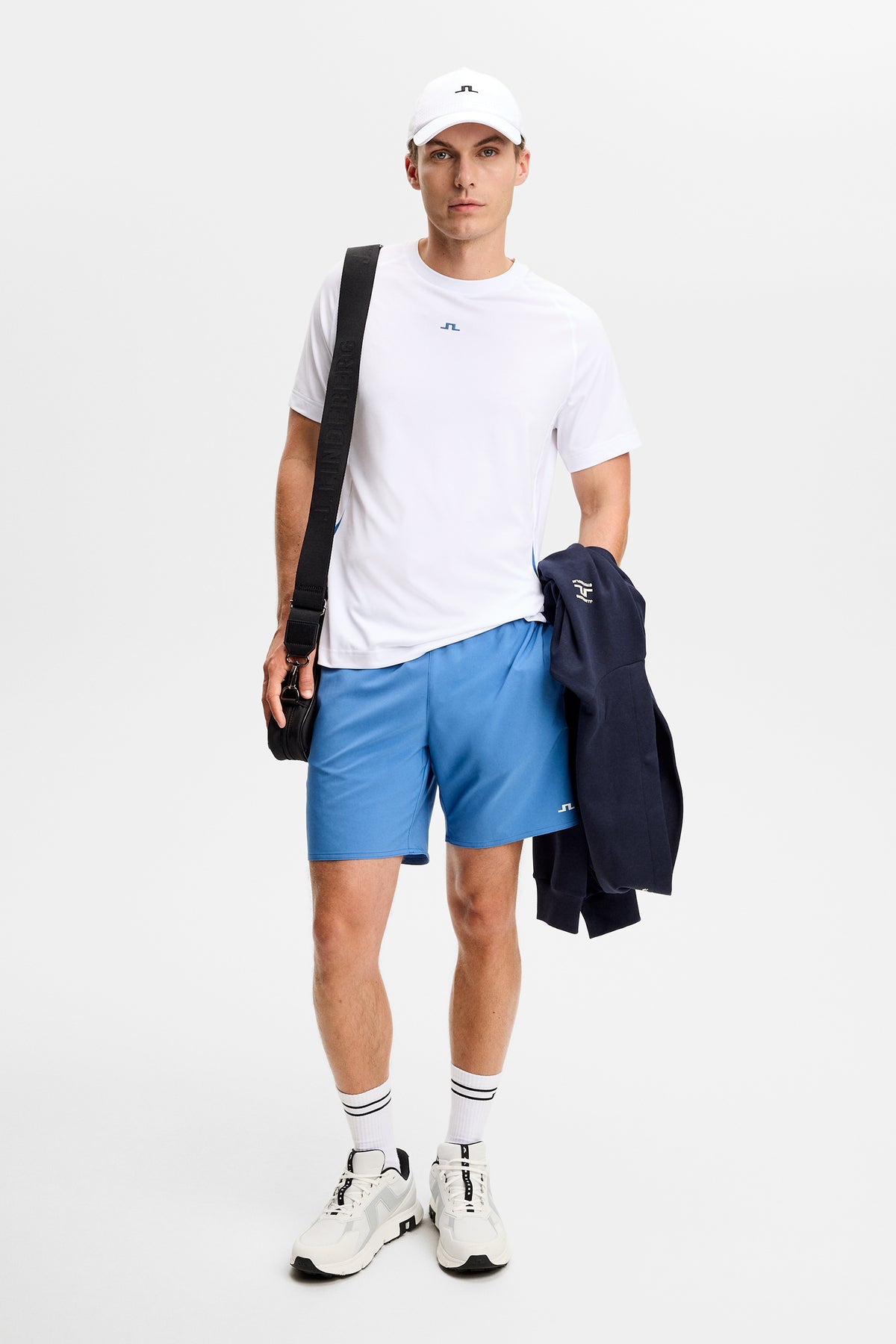 Preston Shorts in Federal Blue by J.Lindeberg
