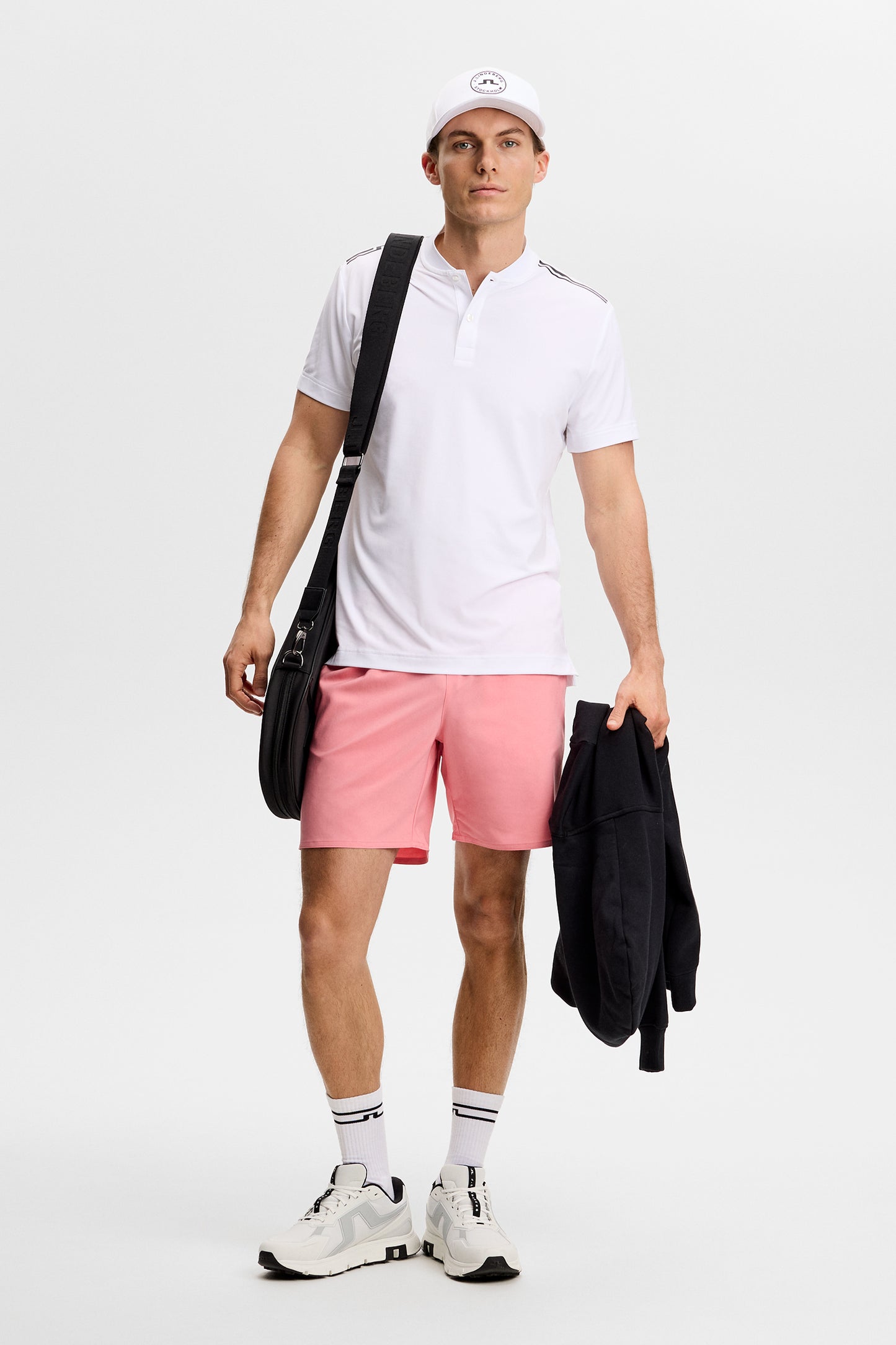 Preston Shorts in Flamingo Plume by J.Lindeberg