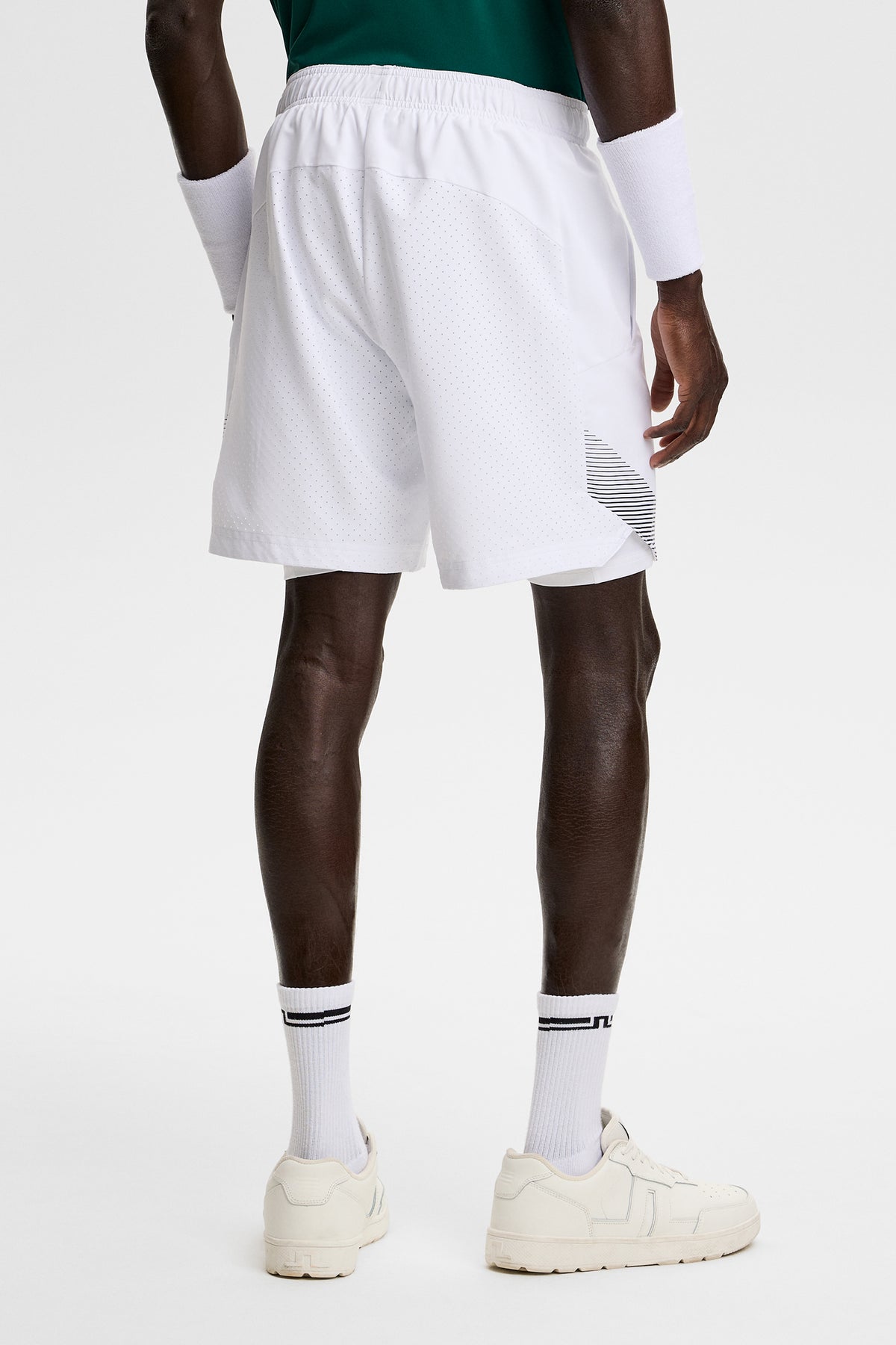 Peter Shorts in White by J.Lindeberg