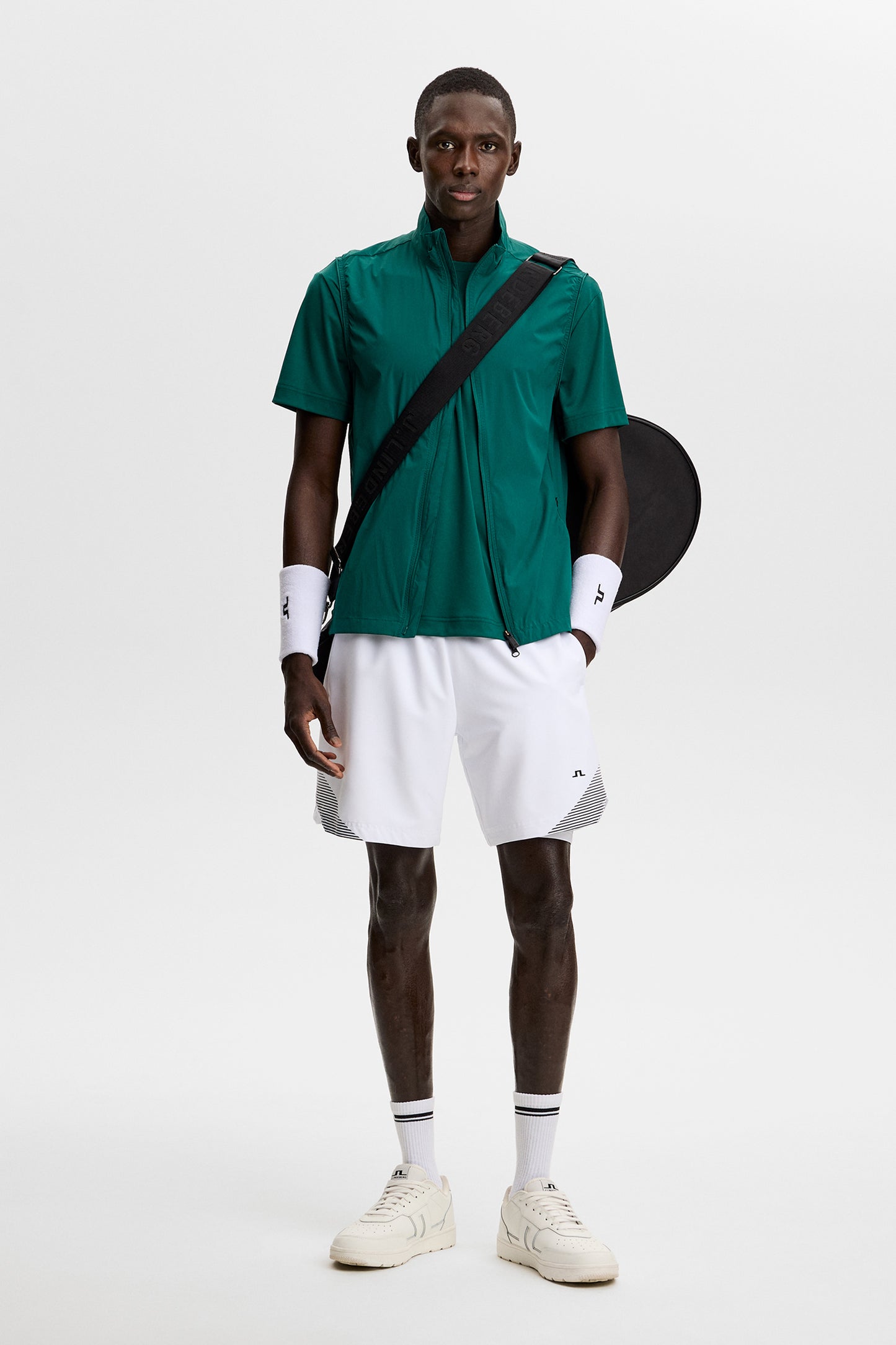 Peter Shorts in White by J.Lindeberg