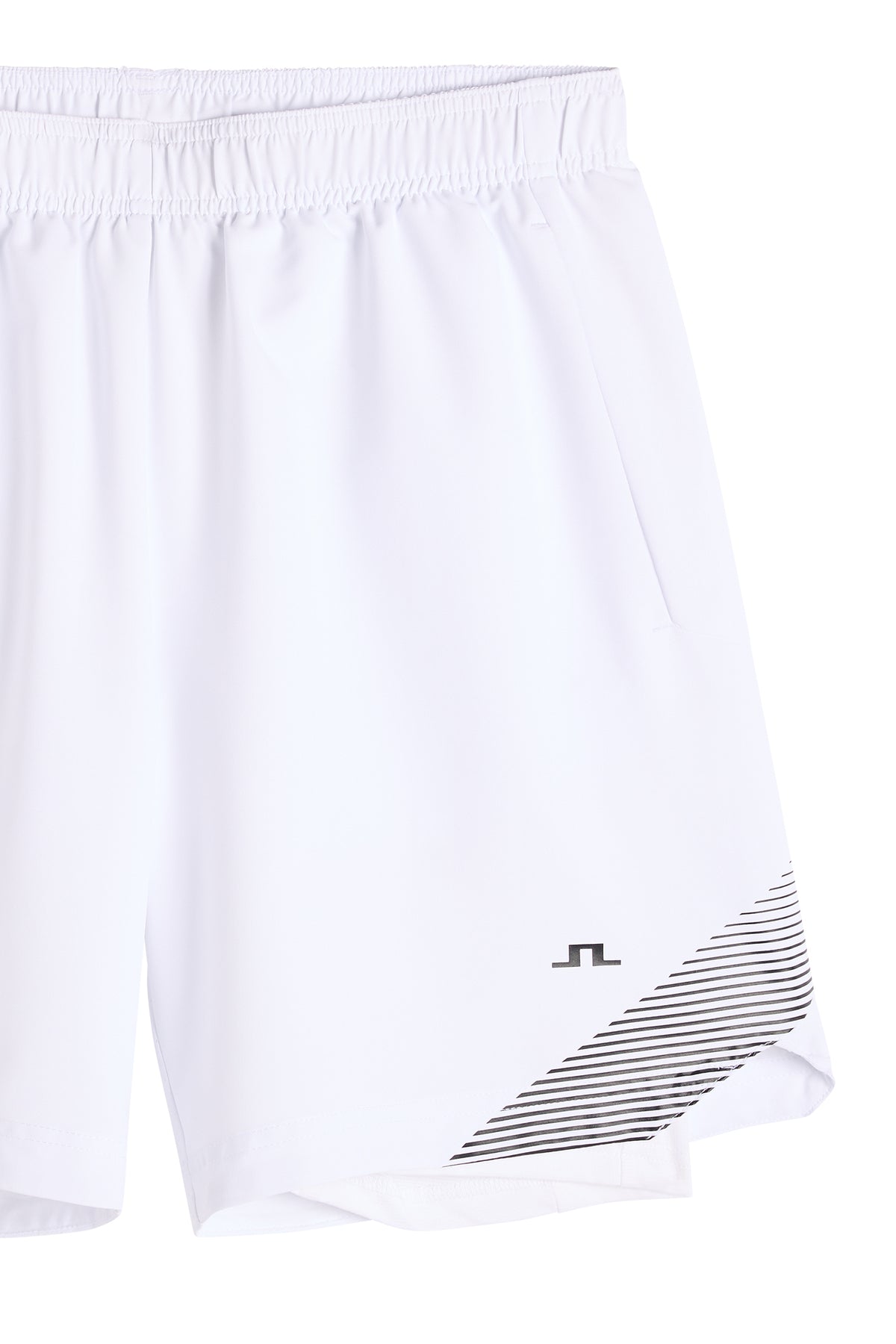 Peter Shorts in White by J.Lindeberg
