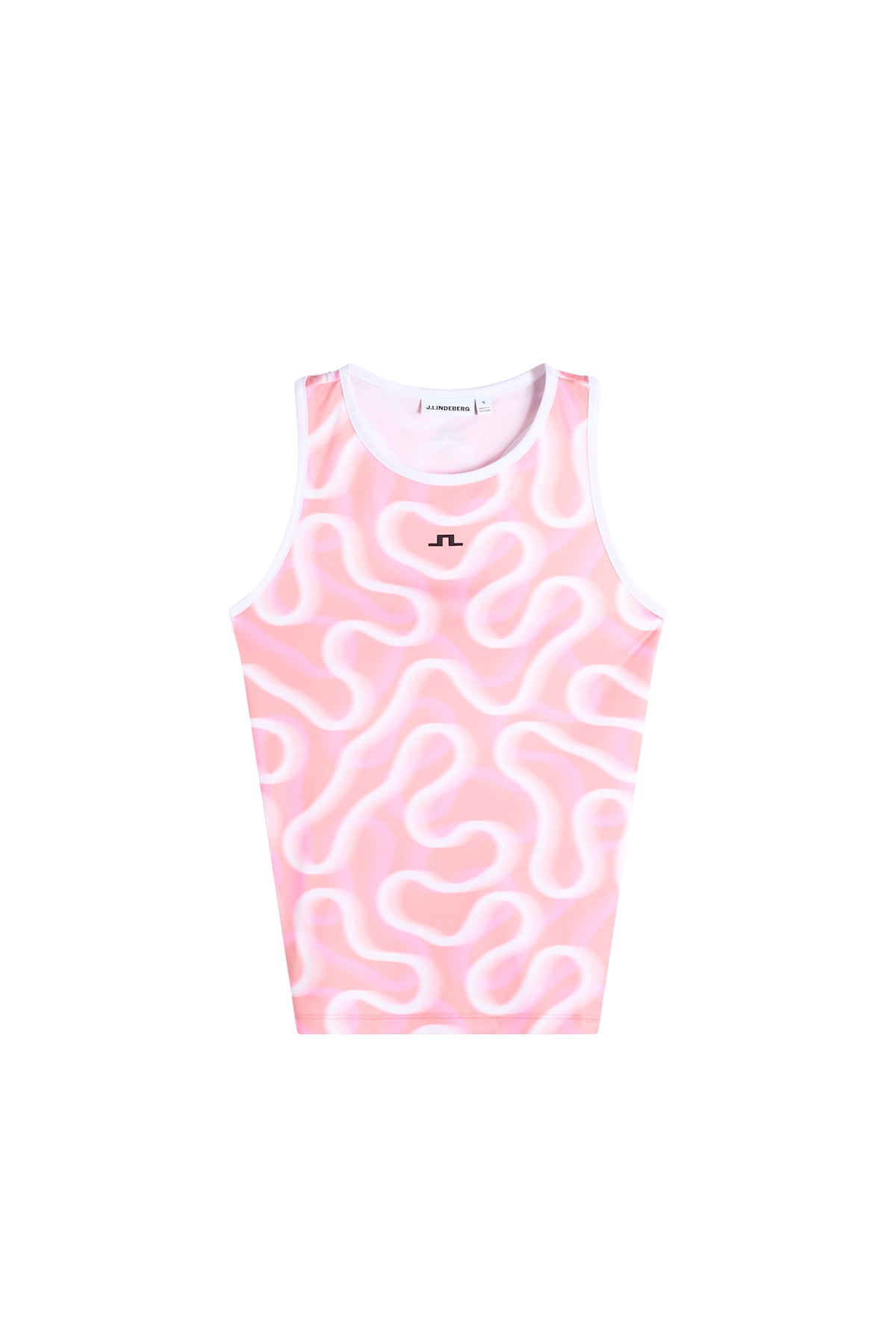 Doris Printed Top in Rally Flamingo M by J.Lindeberg