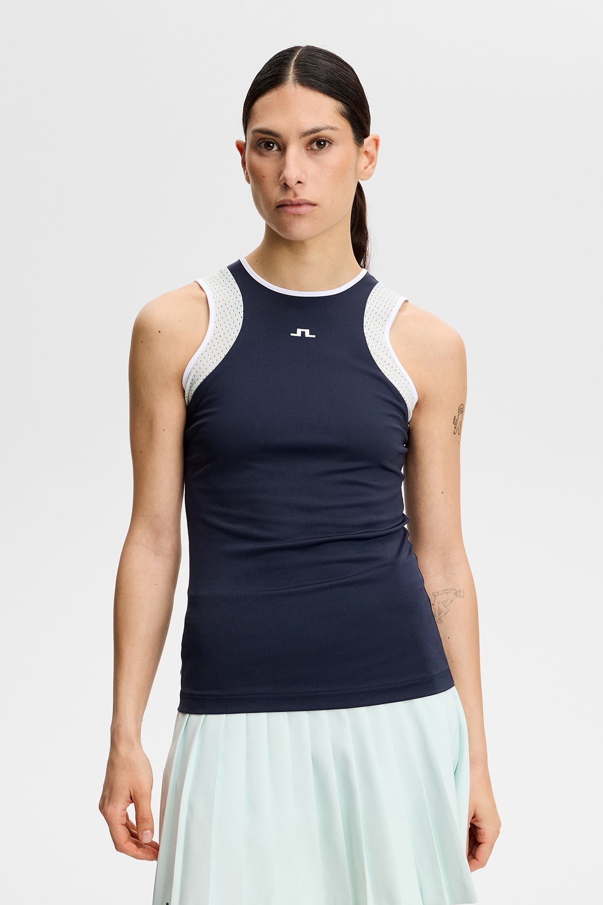 Nora Sleeveless Top in JL Navy by J.Lindeberg