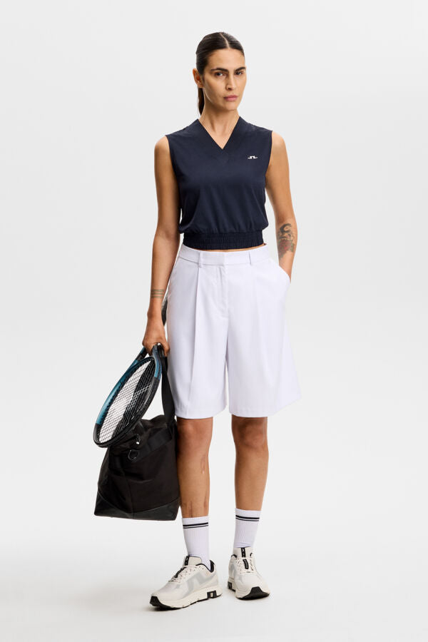 Liny Sleeveless Top / JL Navy