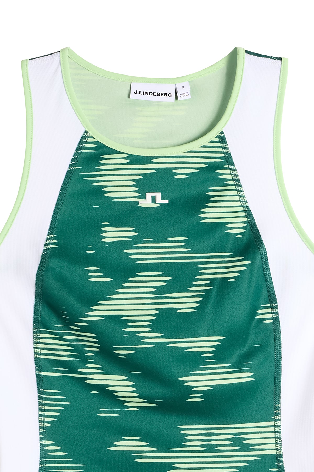 Danaya Printed Top in Clay Pistachio L by J.Lindeberg