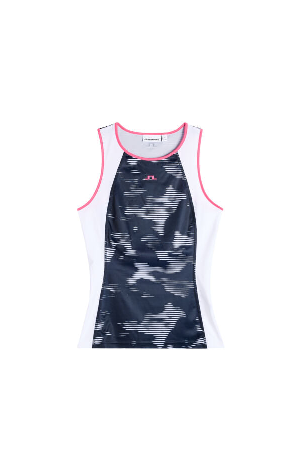 Danaya Printed Top / Clay Purple Heather L