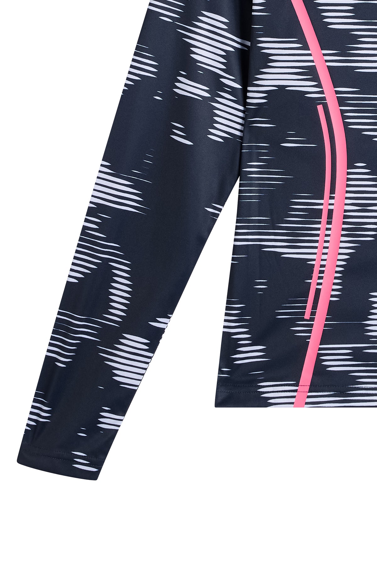 Line LS Printed Top in Clay Purple Heather L by J.Lindeberg