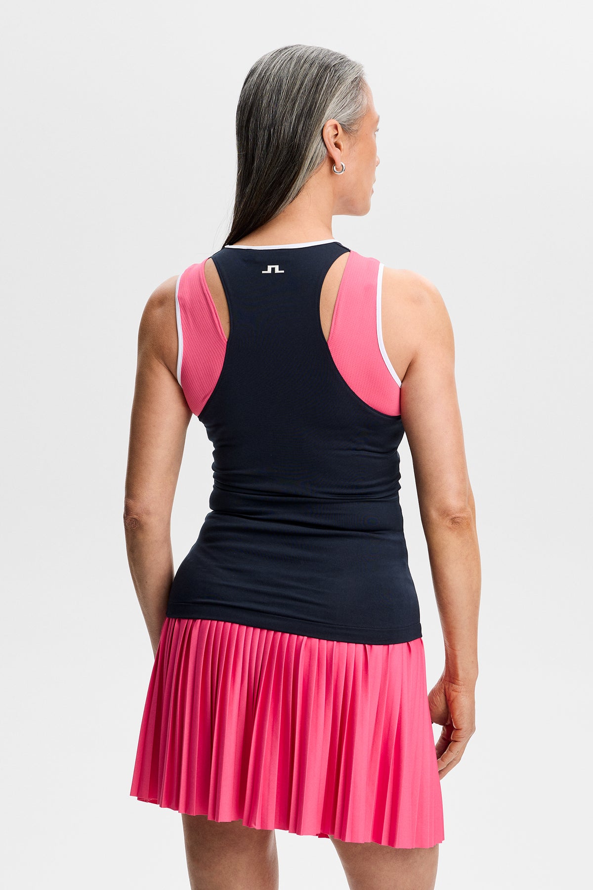 Ava Sleeveless Top in JL Navy by J.Lindeberg