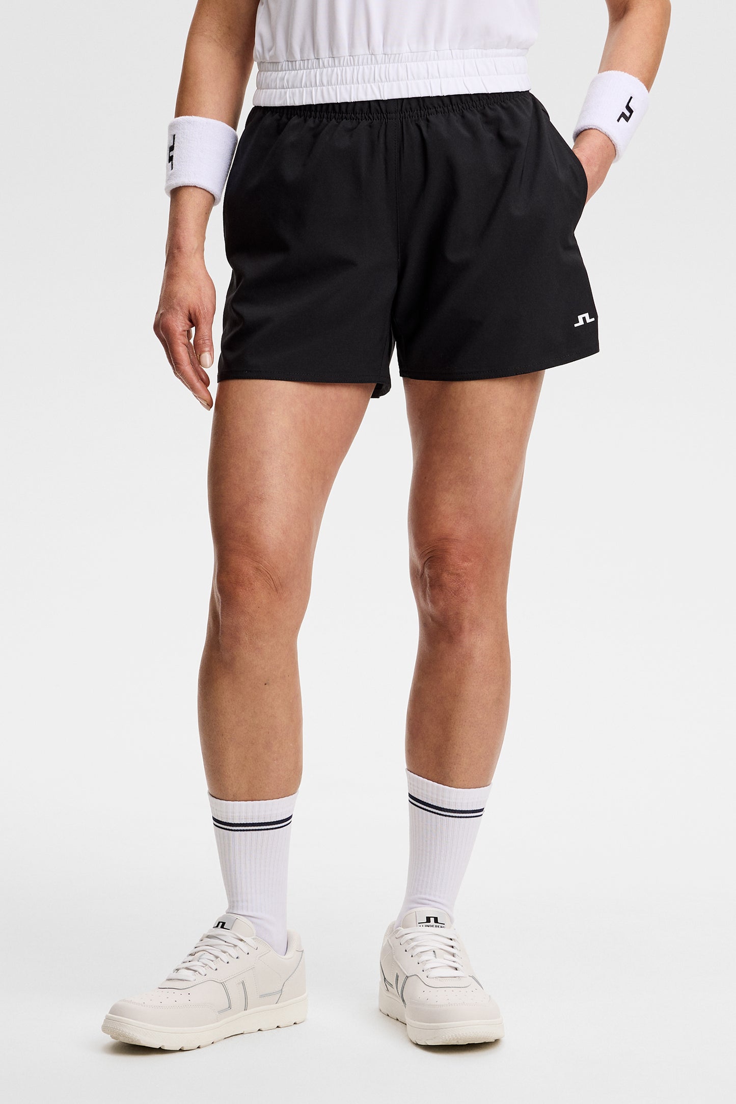 Pricilla Shorts in Black by J.Lindeberg