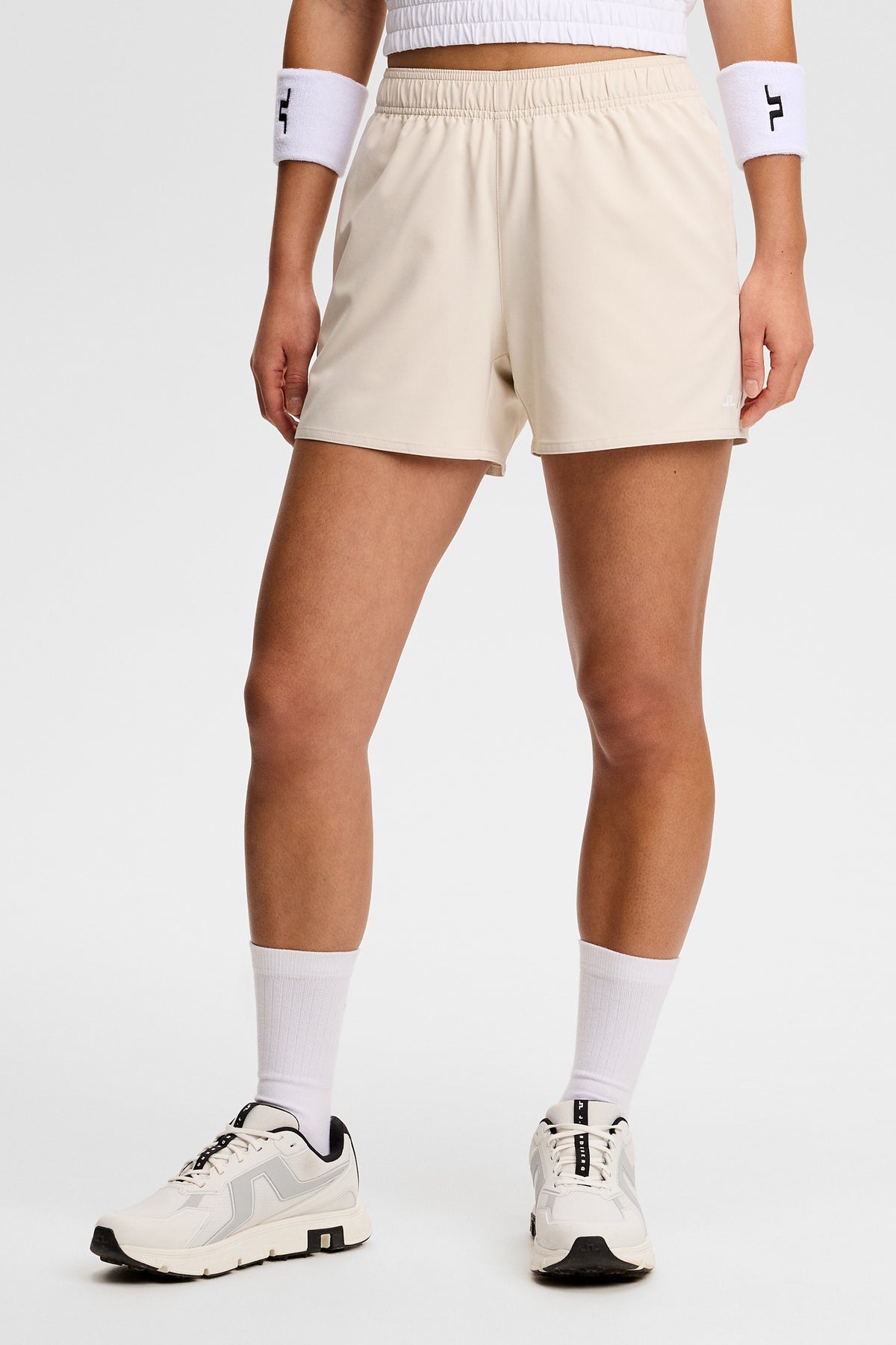 Pricilla Shorts in Moonbeam by J.Lindeberg