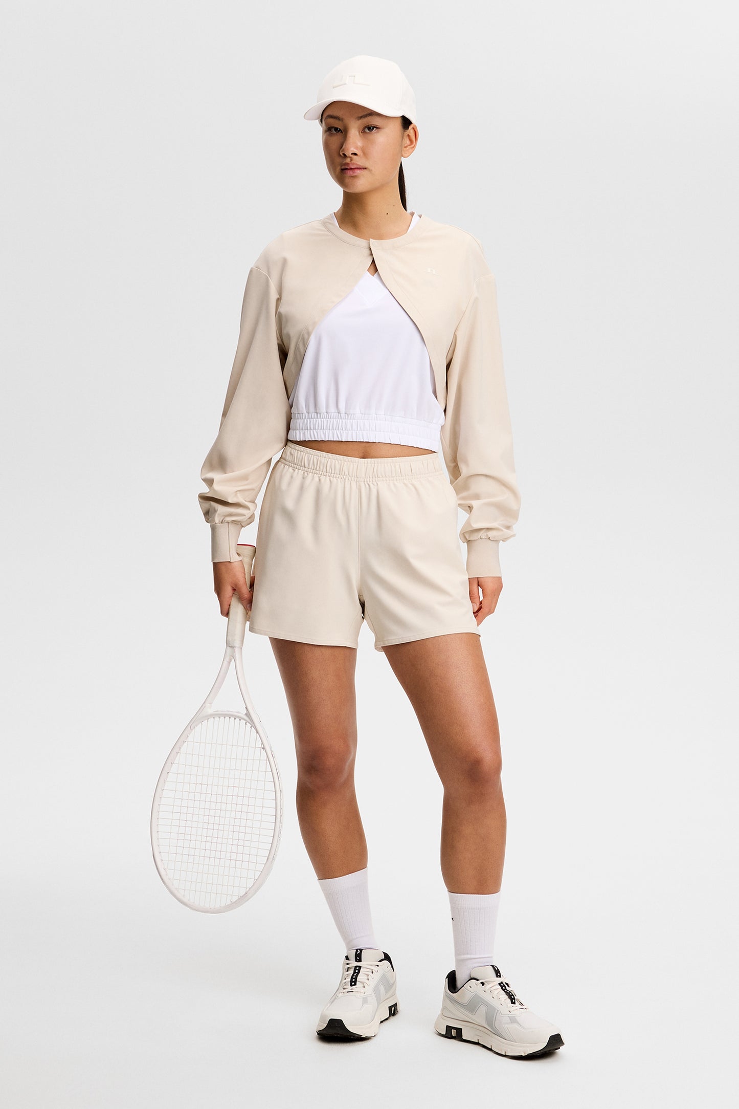 Pricilla Shorts in Moonbeam by J.Lindeberg