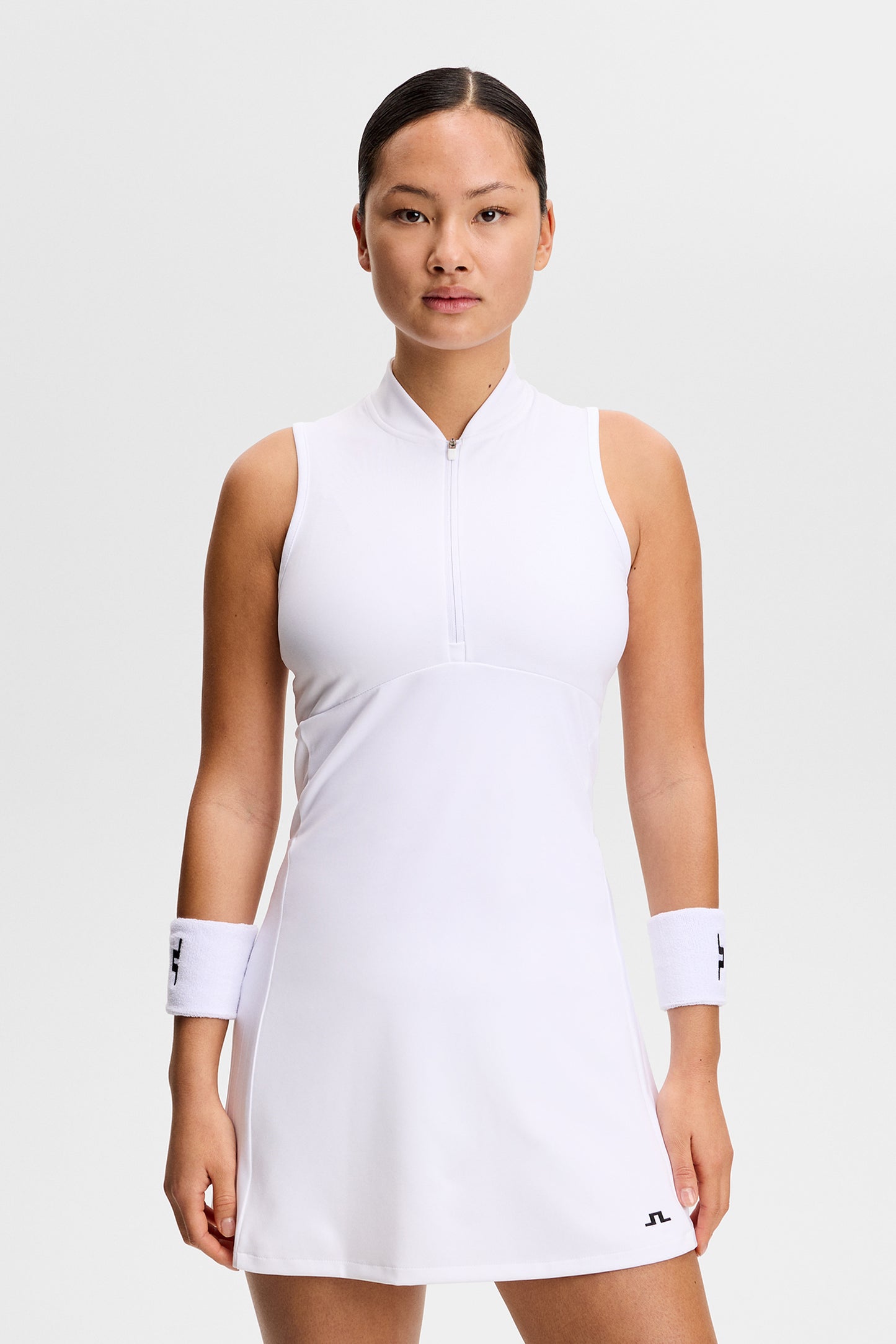 Shirley Dress in White by J.Lindeberg