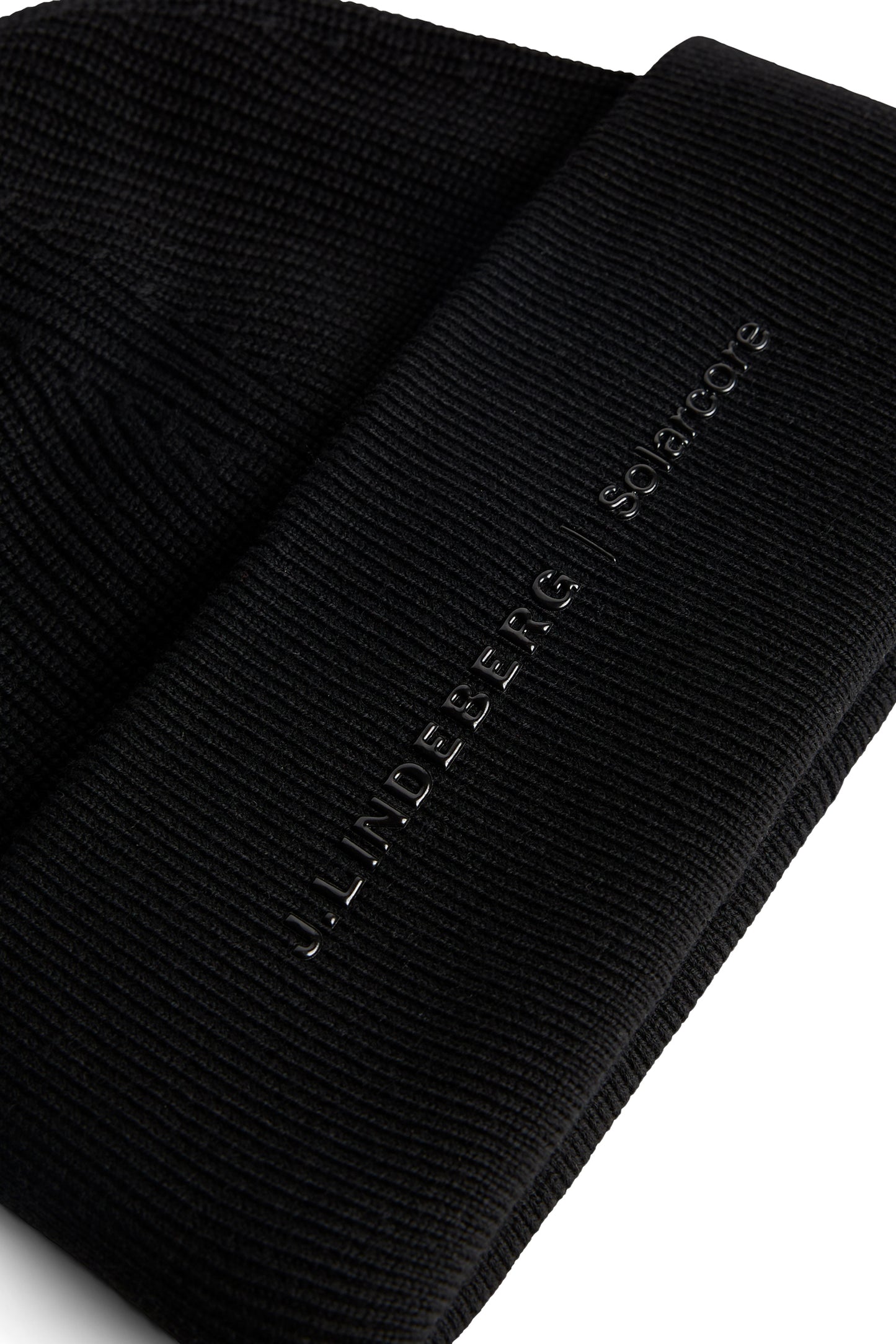 Solarcore Beanie in Black by J.Lindeberg