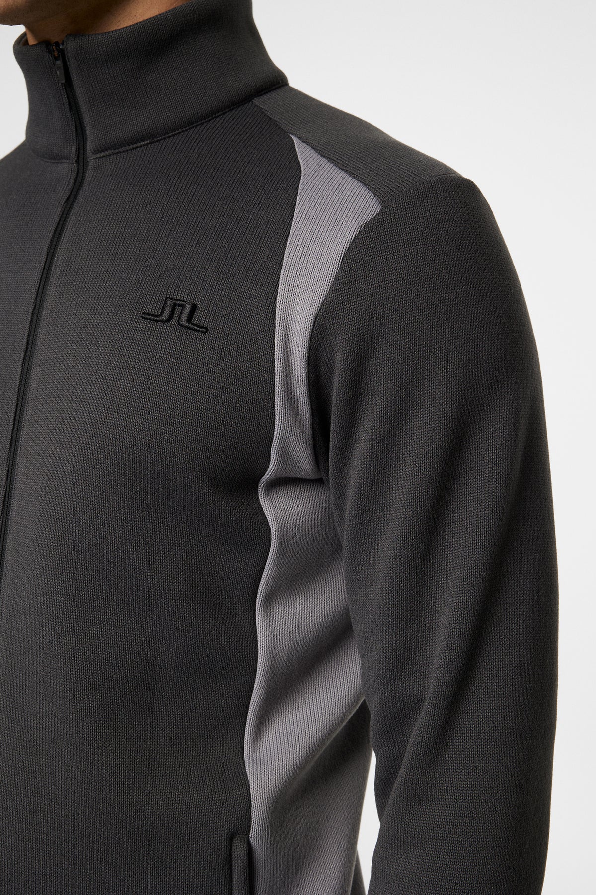 Steve Mid Layer / Asphalt – J.LINDEBERG
