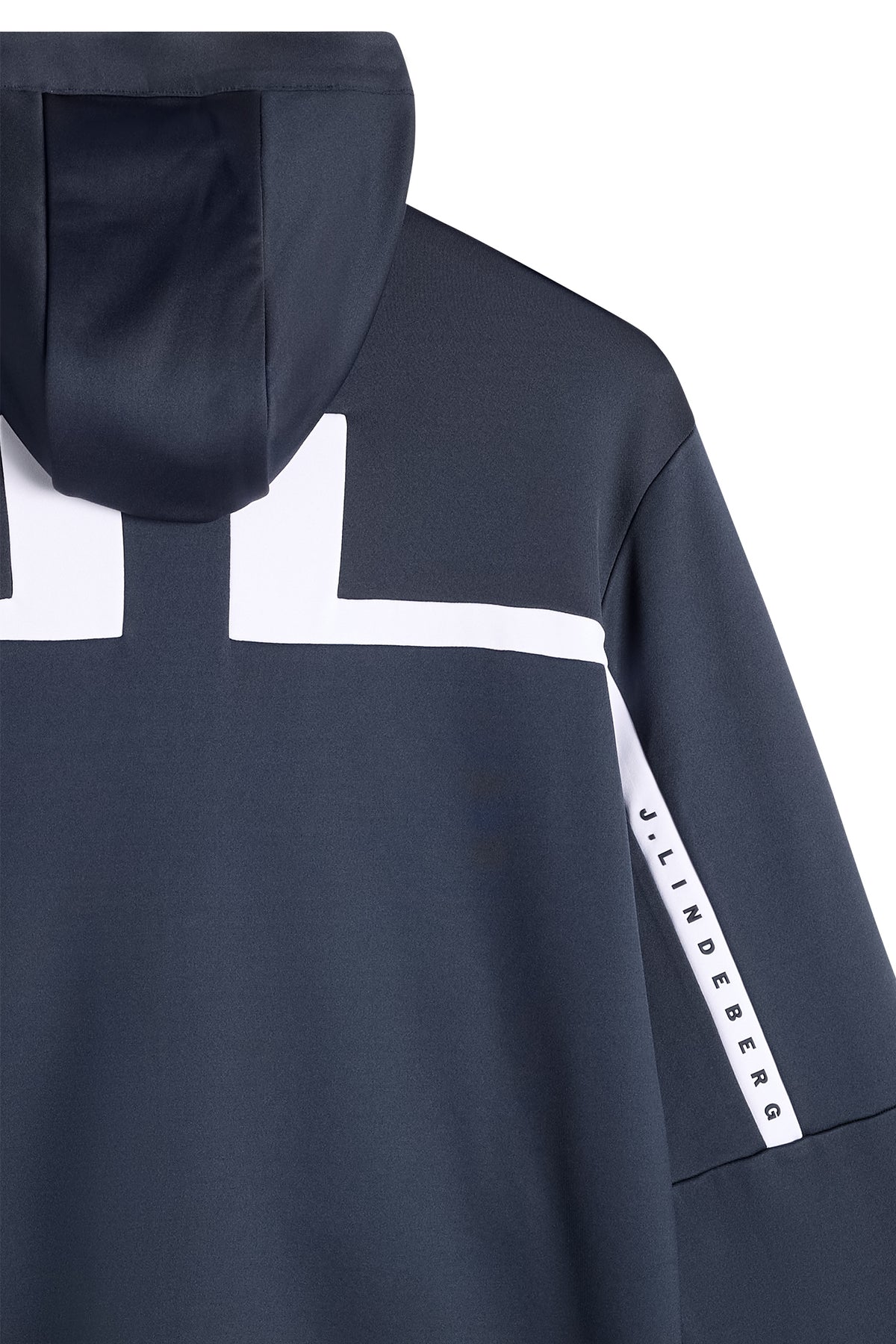 Sharpe Full Zip Hood in JL Navy by J.Lindeberg