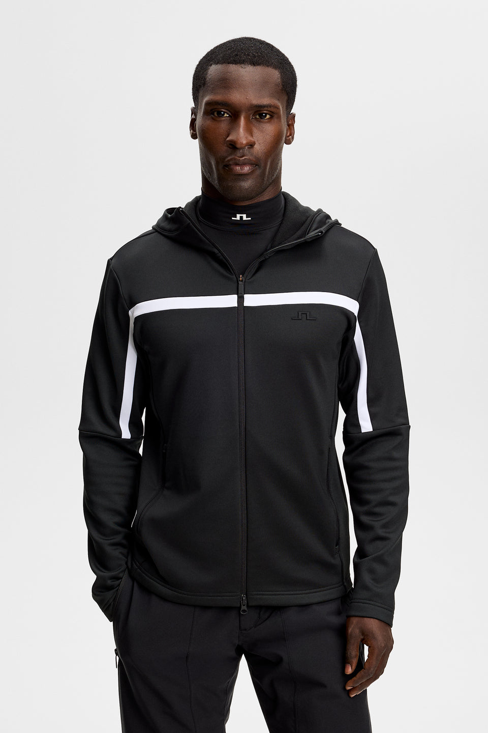 Sharpe Full Zip Hood / Black