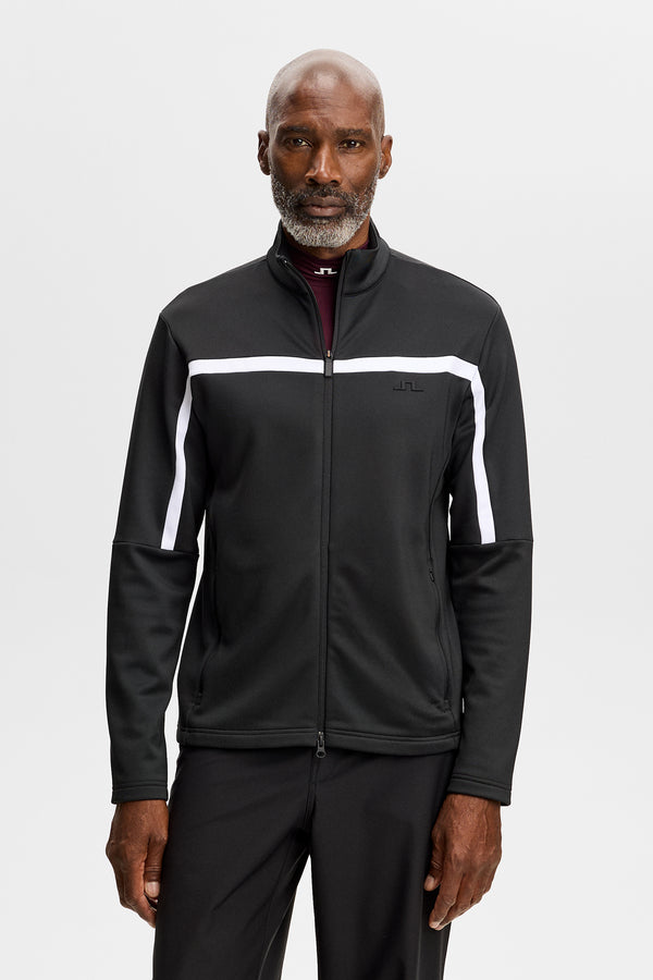 Sharpe Full  Zip Mid Layer / Black