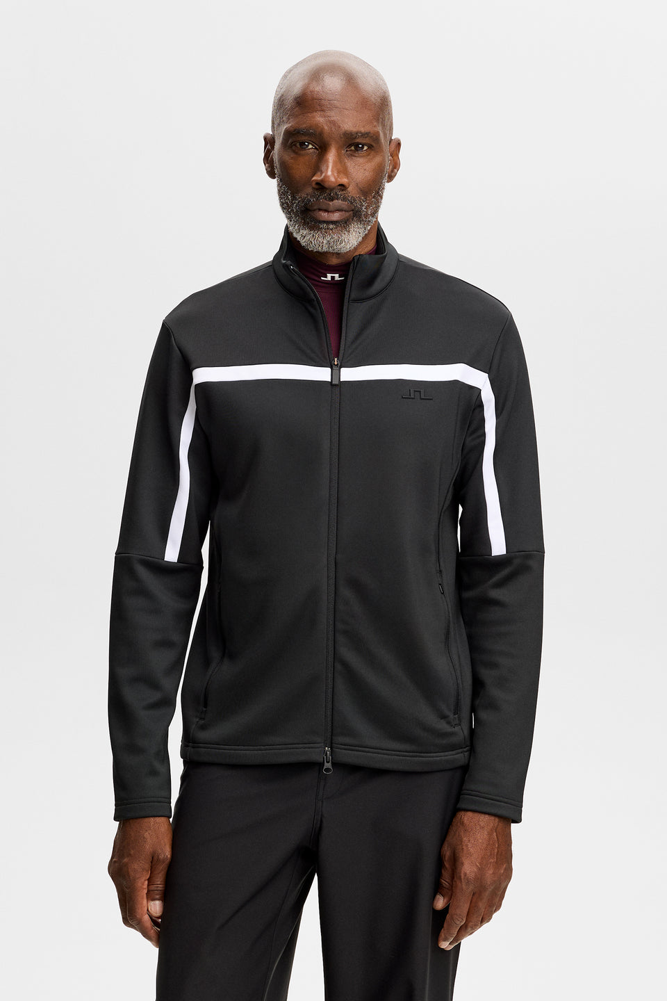 Sharpe Full  Zip Mid Layer / Black