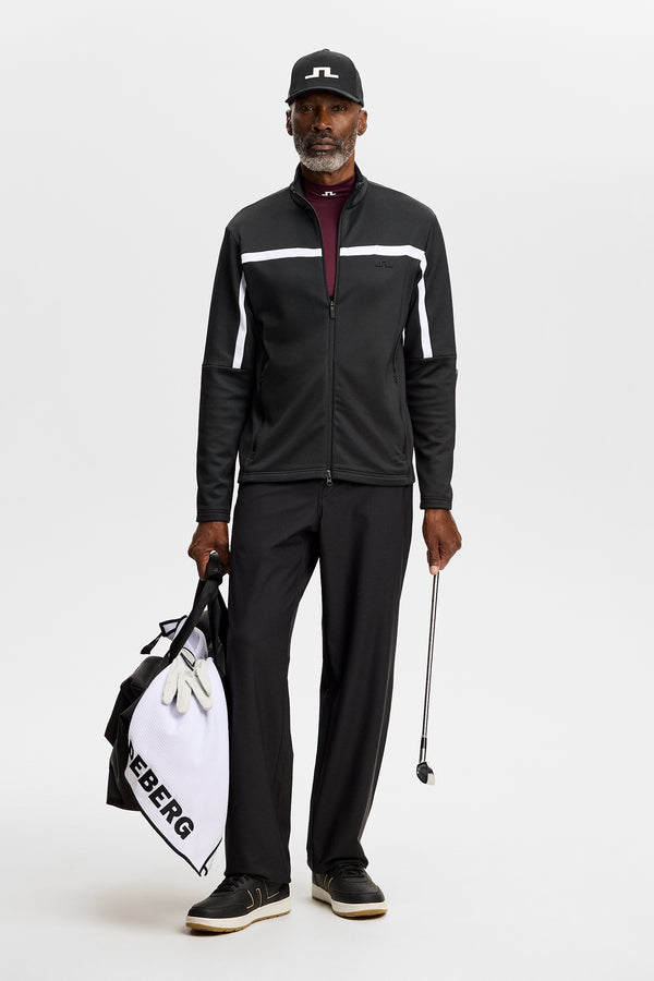Sharpe Full  Zip Mid Layer / Black