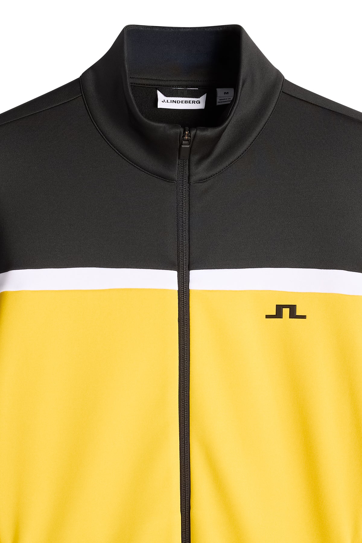 Sharpe Full  Zip Mid Layer in Bumblebee by J.Lindeberg