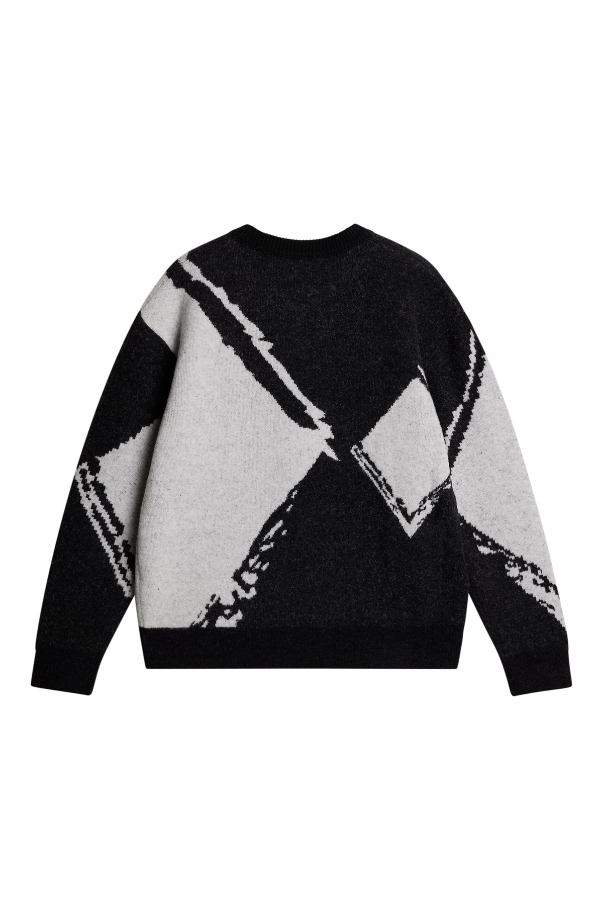 Jaxton Knitted Sweater in Black by J.Lindeberg