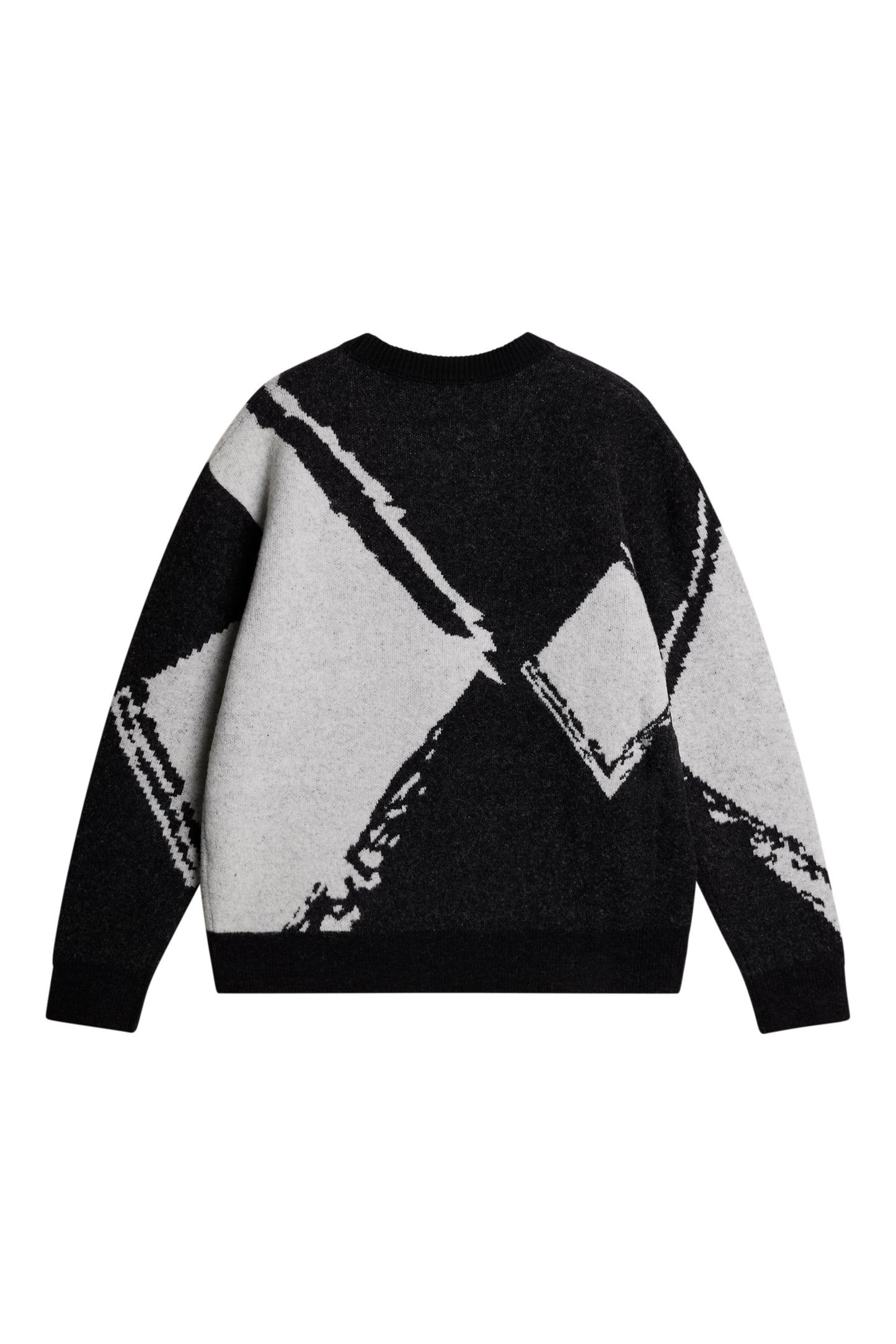 Jaxton Knitted Sweater in Black by J.Lindeberg