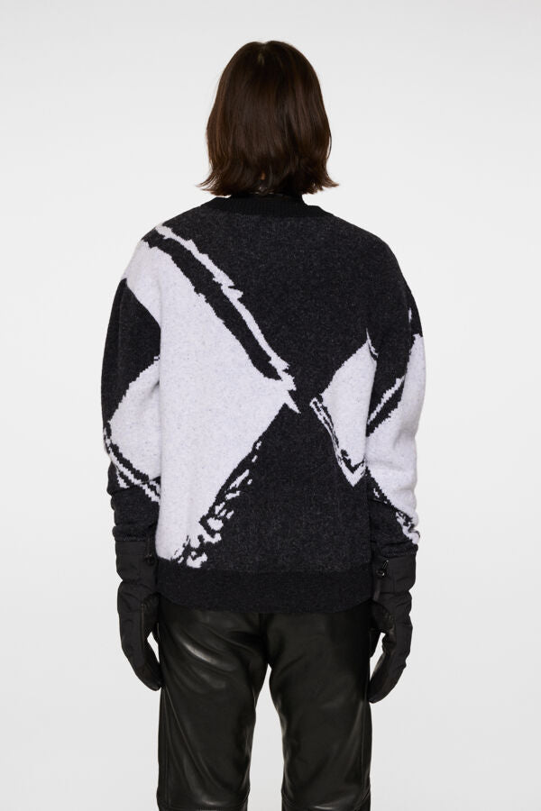 Jaxton Knitted Sweater / Black