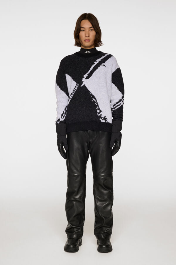 Jaxton Knitted Sweater / Black