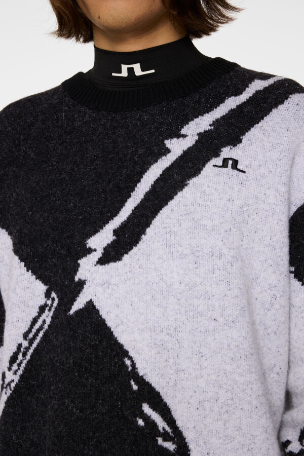 Jaxton Knitted Sweater / Black
