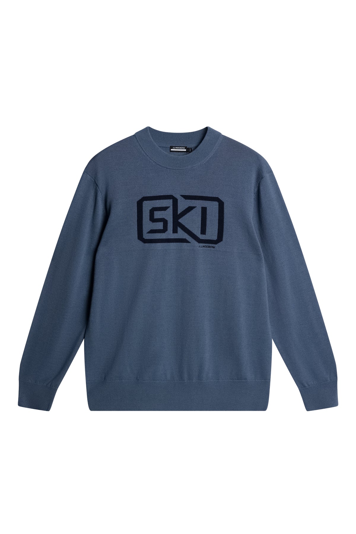 William Knitted Sweater in Vintage Indigo by J.Lindeberg