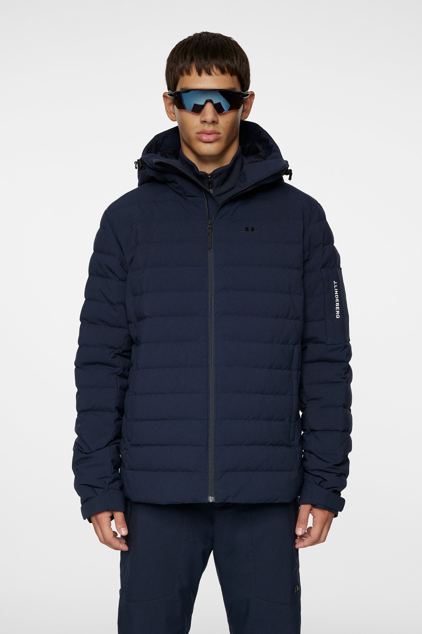 j.lindeberg Thermic Down Jacket JL Navy Top Sale | Outdoor Sports