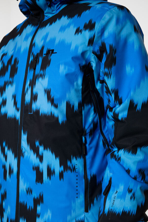 Ace Jacket Printed / Warp Sonic Blue L